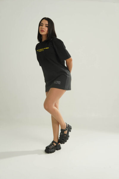 Camiseta Glow negro wmns 1