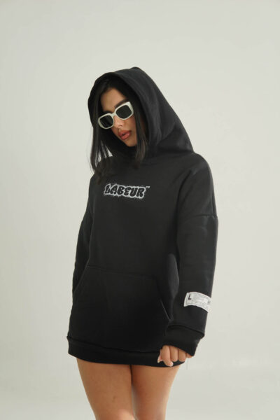 Hoodie Mint negro wmns 6